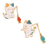 Maxbell 2 Pieces Enamel Brooch Pins Accessories Pendant for Backpacks Shirt Sweater