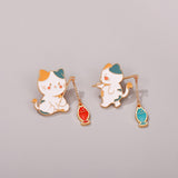 Maxbell 2 Pieces Enamel Brooch Pins Accessories Pendant for Backpacks Shirt Sweater
