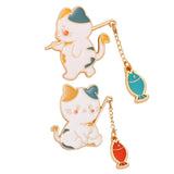Maxbell 2 Pieces Enamel Brooch Pins Accessories Pendant for Backpacks Shirt Sweater