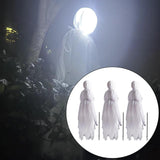 Maxbell Hanging Halloween Witches Light up Waterproof for Garden Outdoor Decor 3pcs Ornaments