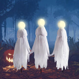 Maxbell Hanging Halloween Witches Light up Waterproof for Garden Outdoor Decor 3pcs Ornaments