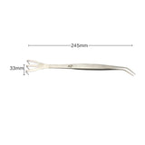 Maxbell Mini Gardening Rake Portable Min Hand Rake Reusable for Backyard Home Garden