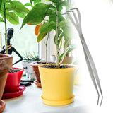 Maxbell Mini Gardening Rake Portable Min Hand Rake Reusable for Backyard Home Garden