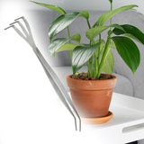 Maxbell Mini Gardening Rake Portable Min Hand Rake Reusable for Backyard Home Garden