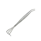 Maxbell Mini Gardening Rake Portable Min Hand Rake Reusable for Backyard Home Garden
