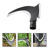 Maxbell Gardening Axe and Sickle Set Splitting Firewood for Weeding Farming Outdoor