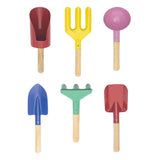 Maxbell 6x Kids Gardening Tool Set Bonsai Transplanting Tool for Home Children Toy