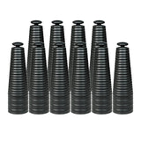 Maxbell 10 Pieces Straight Barrel Cover Protection Cover for Nursery Cultivation