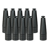 Maxbell 10 Pieces Straight Barrel Cover Protection Cover for Nursery Cultivation