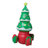 Maxbell Inflatable Christmas Tree Light up Xmas Tree for Outdoor Indoor Party Decor