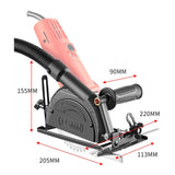 Maxbell Angle Grinder Holder Cutting Machine Bracket Base Cutter Support Protector 5pcs Set
