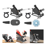 Maxbell Angle Grinder Holder Cutting Machine Bracket Base Cutter Support Protector 9pcs Set