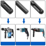Maxbell 3 Pieces Conversion Joint Connecting Rod Sleeve for Electric Drill Accs