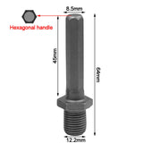 Maxbell 3 Pieces Conversion Joint Connecting Rod Sleeve for Electric Drill Accs
