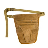 Maxbell Garden Tool Belt Tool Waist Pouch with Multiple Pocket for Women & Men Brown