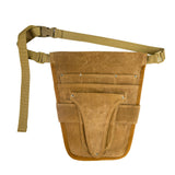 Maxbell Garden Tool Belt Tool Waist Pouch with Multiple Pocket for Women & Men Brown
