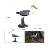 Maxbell Simulation Bird Statue Sculpture DIY Crafts for Outdoor Courtyard Decoration