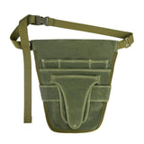 Maxbell Garden Tool Belt Tool Waist Pouch with Multiple Pocket for Women & Men Green