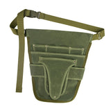 Maxbell Garden Tool Belt Tool Waist Pouch with Multiple Pocket for Women & Men Green