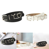 Maxbell 106cm Women PU Leather Waist Belt Width 0.9inch Skirt Pin Buckle Waist Band Black