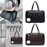 Maxbell JK Handbag Portable Satchel Shopping Bag Causal Japanese Style Shoulder Bags Black