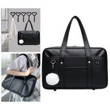 Maxbell JK Handbag Portable Satchel Shopping Bag Causal Japanese Style Shoulder Bags Black