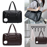 Maxbell JK Handbag Portable Satchel Shopping Bag Causal Japanese Style Shoulder Bags Black