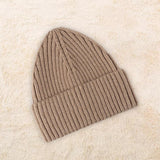 Maxbell Skull Caps Winter Knit Hat Headwrap Cozy for Outdoor Activities Skiing Khaki