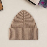 Maxbell Skull Caps Winter Knit Hat Headwrap Cozy for Outdoor Activities Skiing Khaki