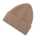 Maxbell Skull Caps Winter Knit Hat Headwrap Cozy for Outdoor Activities Skiing Khaki