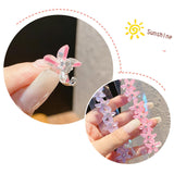 Maxbell Cute Hair Clips Clip Decorative Kids for Braid Maker Accessories Wedding Violet