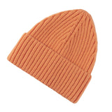 Maxbell Skull Caps Winter Knit Hat Headwrap Cozy for Outdoor Activities Skiing Orange