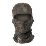 Maxbell Cold Weather Balaclava Ski Cover Bandana Face Warm Cover for Hiking Snowmobile Dark Green Pattern