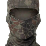 Maxbell Cold Weather Balaclava Ski Cover Bandana Face Warm Cover for Hiking Snowmobile Dark Green Pattern
