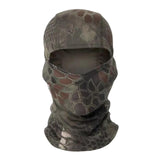 Maxbell Cold Weather Balaclava Ski Cover Bandana Face Warm Cover for Hiking Snowmobile Dark Green Pattern