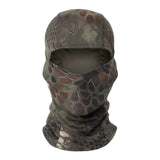 Maxbell Cold Weather Balaclava Ski Cover Bandana Face Warm Cover for Hiking Snowmobile Dark Green Pattern