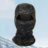 Maxbell Balaclava Ski Mask Bandana Cold Weather Unisex Skateboard Running Windproof Black