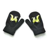 Maxbell Children Full Finger Mittens Soft Winter Warm Gloves for Winter Weather Skiing