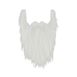 Maxbell Long False Beard Costume Accessories Festive Props Cosplay Holiday Mustaches White