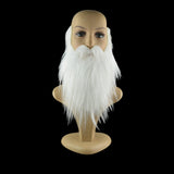 Maxbell Long False Beard Costume Accessories Festive Props Cosplay Holiday Mustaches White