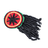 Maxbell Reggae Rasta Hat with Dreadlocks Costume Accessories Rave Beanie Wig Hat