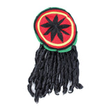 Maxbell Reggae Rasta Hat with Dreadlocks Costume Accessories Rave Beanie Wig Hat