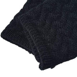 Maxbell 4 Pairs Boot Cuffs Short Boot Socks Crochet Knitted Winter Warm Boot Toppers