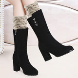 Maxbell 4 Pairs Boot Cuffs Short Boot Socks Crochet Knitted Winter Warm Boot Toppers