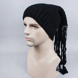 Maxbell Rasta Hat with Dreadlocks Unisex Outdoor Winter Clothing Beanie Knitted Hat