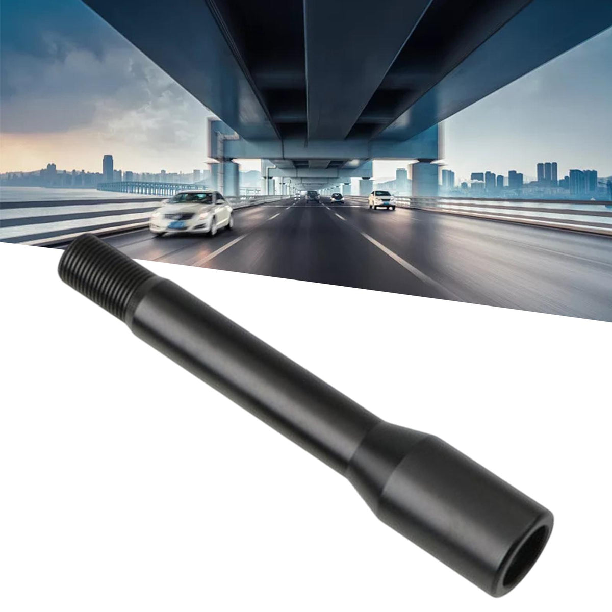 Maxbell Gear Shifter Knob Extender adjustable Black Accessory Durable L