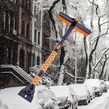 Maxbell Telescopic Snow Brush and Snow Shovel Portable Universal for Vehicle