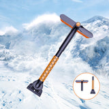 Maxbell Telescopic Snow Brush and Snow Shovel Portable Universal for Vehicle