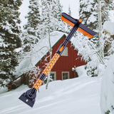 Maxbell Telescopic Snow Brush and Snow Shovel Portable Universal for Vehicle