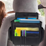 Maxbell Car Back Seat Organizer Large Capacity Oxford Cloth for Toy Books
